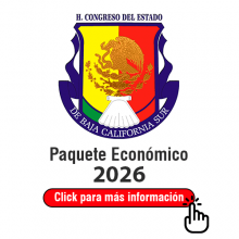 PAQUETE ECONÓMICO DE BAJA CALIFORNIA SUR 2026 PAQUETE ECONÓMICO DE BAJA CALIFORNIA SUR 2026