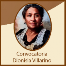 Convocatoria María Dionisia Villarino Espinoza