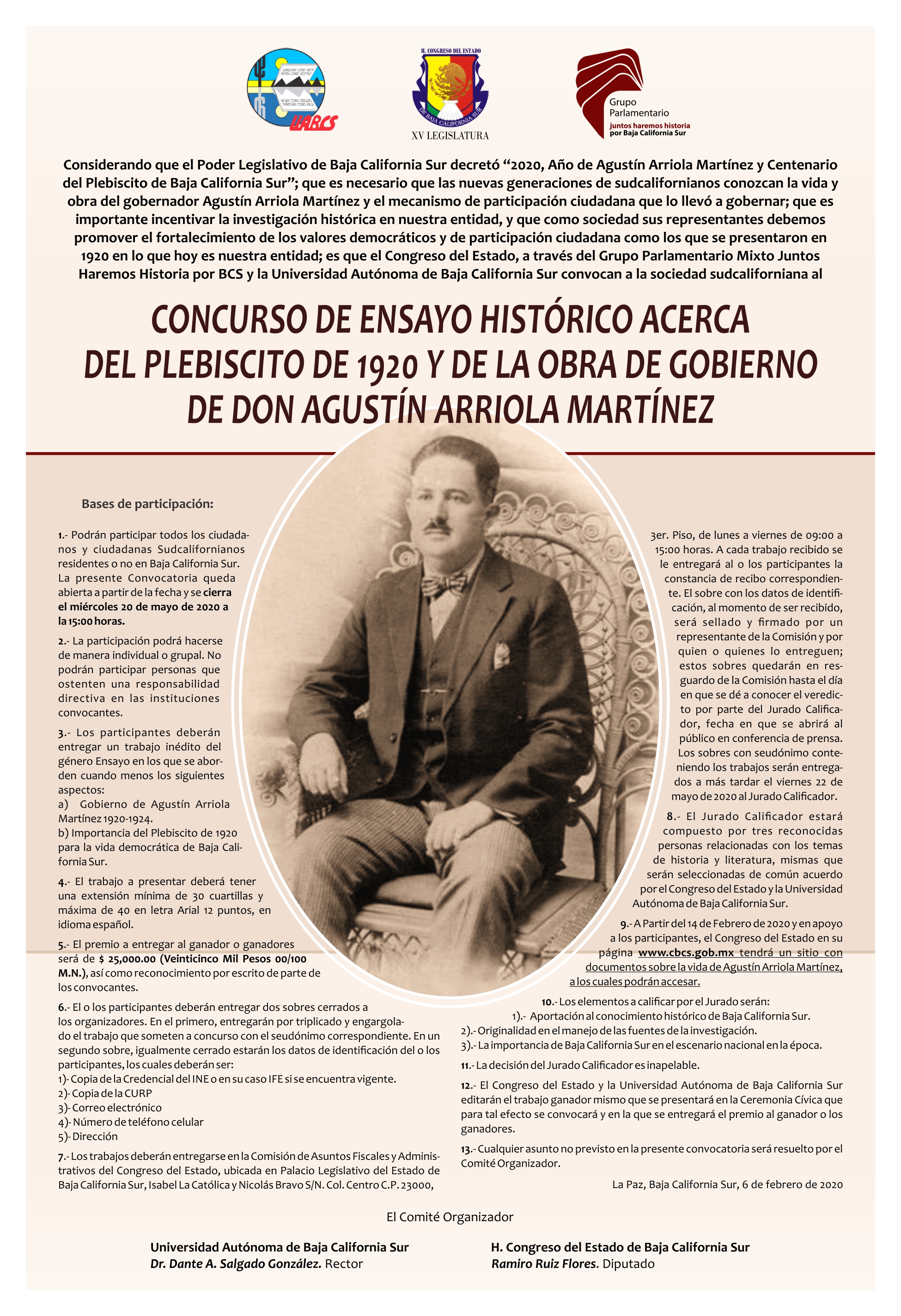 convocatoria ensayo final
