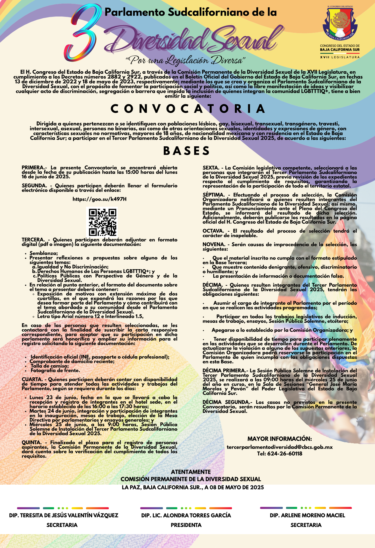 TercerParlamentoDiversidadSexual2025