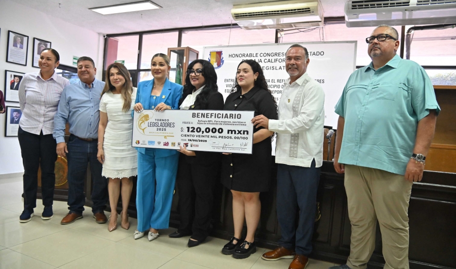 Entrega XVII Legislatura recursos recaudados en el torneo de pesca Copa Legisladores...