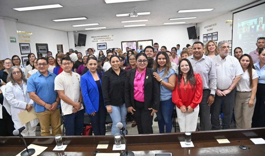 Toman protesta integrantes del Comité Consultivo rumbo a Ley para Atención y Protección a Personas con Espectro Autista en BCS...
