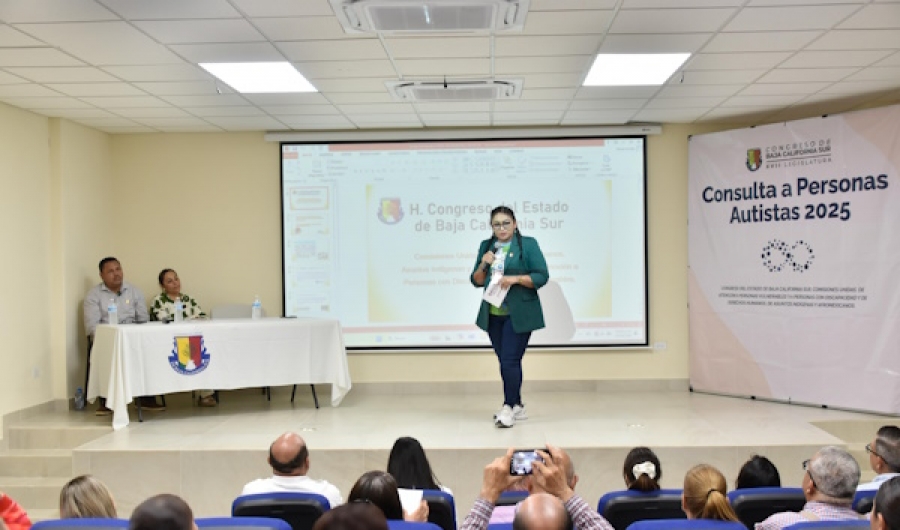 En la UABCS se llevó a cabo la etapa informativa de la Consulta a personas autistas en el municipio de La Paz   ...