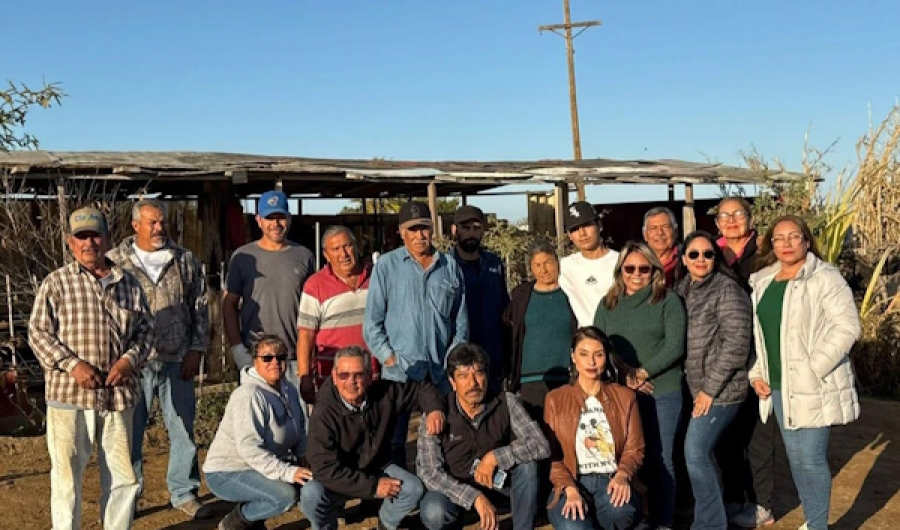 Celebra diputada Teresita Valentín inicio de obras de electrificación en el norte de Mulegé   ...